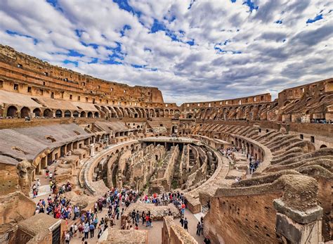 Le Colisée De Rome Lamphithéâtre Flavien Et Son Velarium