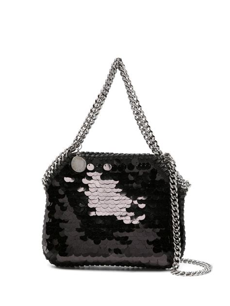 Stella McCartney Mini Falabella Sequin Embellished Bag Farfetch