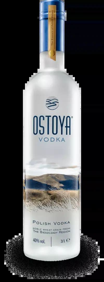 Rodzaje wódki Ostoya Produkty Ostoya Vodka