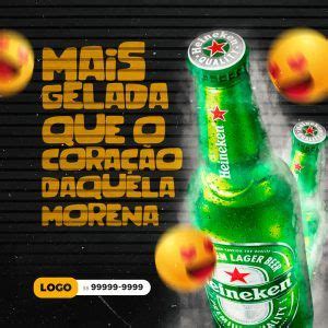 Sextou Pede Uma Skol Cervejaria Social Media PSD Editável Cerveja