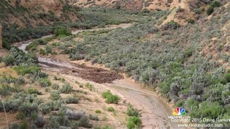 Caught On Video The Moment Flash Flood Hits Utah’s Johnson Canyon Nbc News