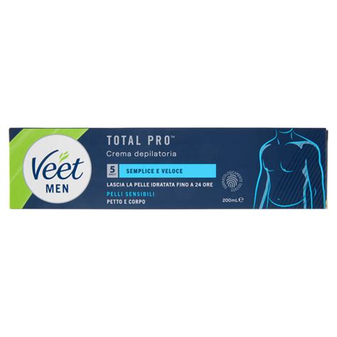 Veet Men Crema Depilatoria Uomo Pelli Sensibili Ml Carrefour