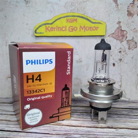 Jual Lampu Halogen Philips H V W C Bohlam Headlamp H