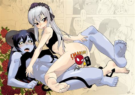 Rule 34 Ass Astaroth Astaroth Shinrabanshou Barefoot Black Sclera