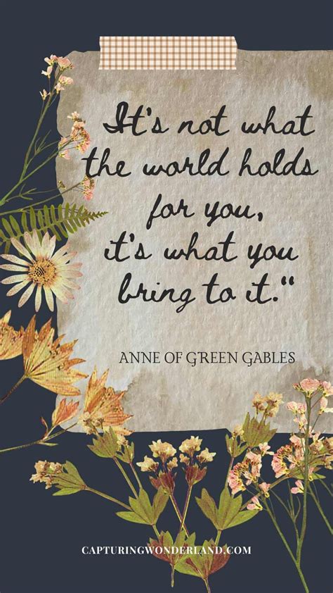 50 best anne of green gables quotes – Artofit