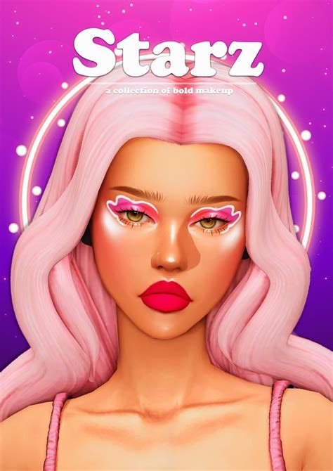 🌟 Starz A Collection Of Bold Makeup 🌟 Lady Simmer Sims 4 Cc Makeup Sims 4 Bold Makeup