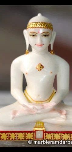 Marble Jain Mahavir Statue at Rs 125000 | Mahaveer Swami Marble Idol in ...