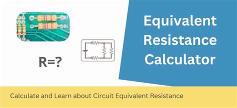 The Ultimate Equivalent Resistance Calculator Tool