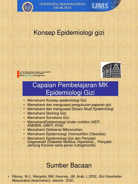 Konsep Epidemiologi Gizi Pdf Pdf