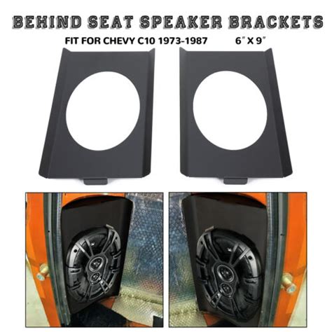 Behind Seat Speaker Brackets For Chevy C Squarebody For X