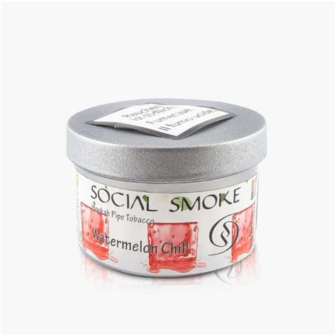 Social Smoke Watermelon Chill Wassermelonen Shisha Tabak