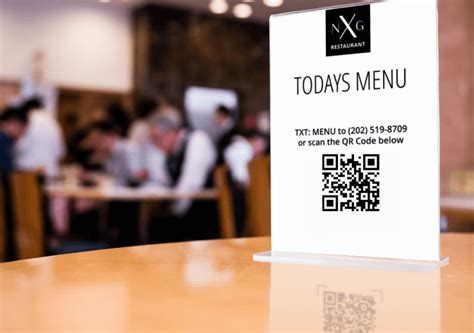 QR code digital menu ordering software