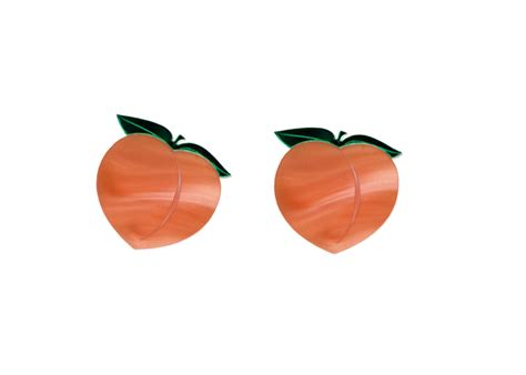 We Hope You Re Peachy Keen To Wear These Fuzzy Fruits Or Booty Emojis