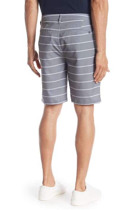 Hurley Surge Walk Shorts In Gray For Men Lyst