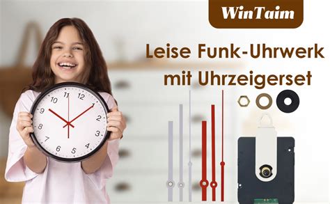 Wintaim Mm Uhrwerk Dcf Funk Uhrwerk Mit Zeigers Tzen Uhrwerk F R