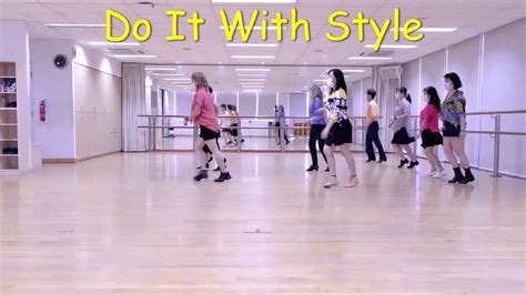 Do It With Style Line Dance High Beginner Let S Practice Together