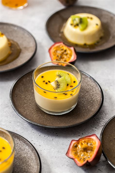 Passionfruit Panna Cotta Sugar Salt Magic