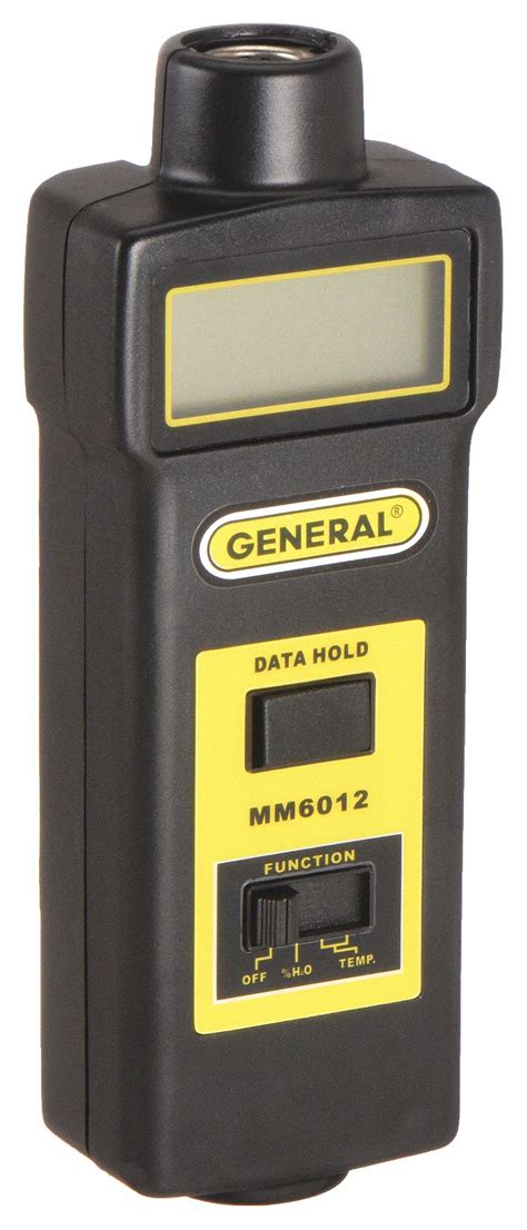 General Digital Lcd Moisture Meter X Mm Grainger