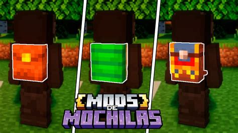 MEJORES Mods De MOCHILAS Para Minecraft 1 18 2 1 20 1 YouTube