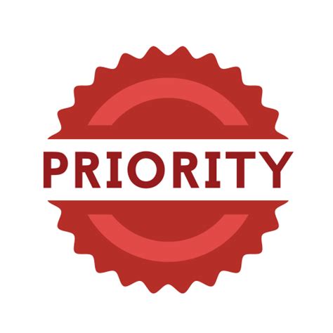 Priority Generic Flat Icon