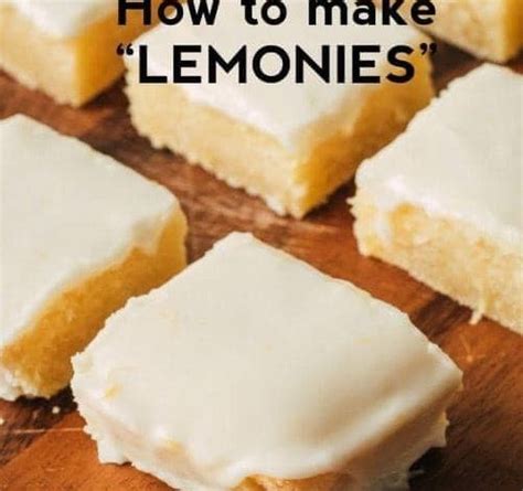 Lemonies Recipe How To Make Lemon Brownies Tinsuf