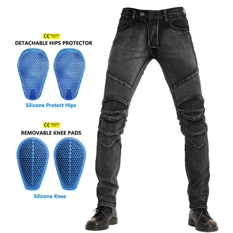 New Design Retro Motorcycle Pants Men Moto Jeans Protective Gear Riding Touring Motorbike