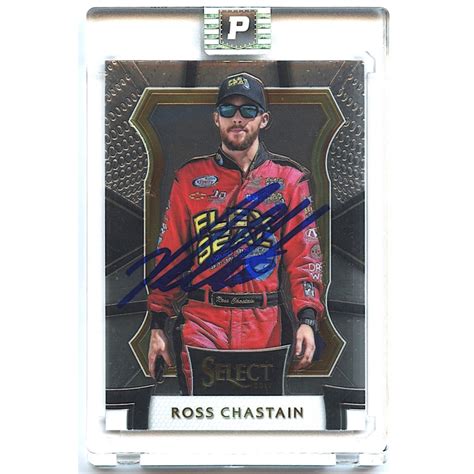 Ross Chastain Signed 2017 Select 81 PA Encapsulated Pristine Auction