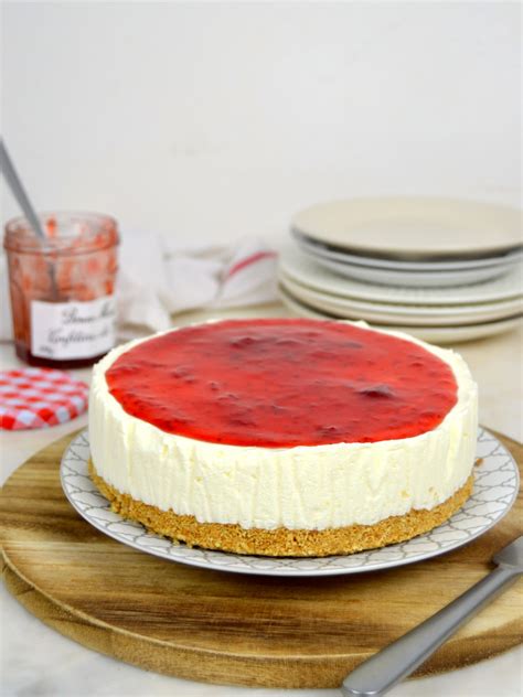 Tarta de queso fría básica sin horno Para acompañar con lo que más te