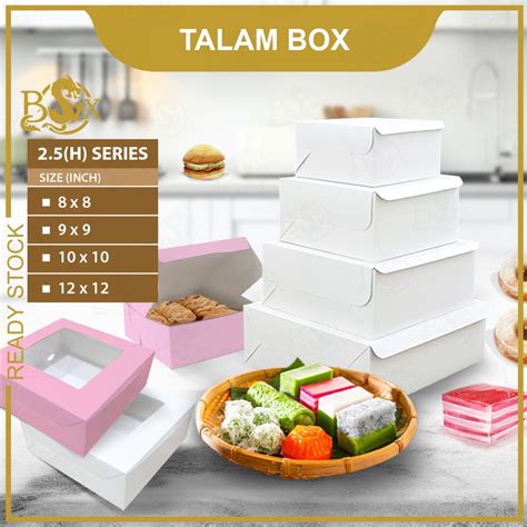 Kotak Kuih Talam Kuih Box Cake Box Pizza Box Packaging Box Packing Box