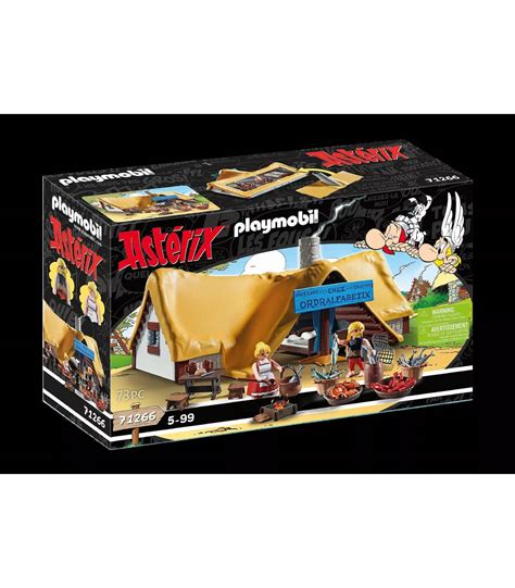 PLAYMOBIL ASTERIX 71266 LA CABAÑA DE ORDENALFABETIX JUGUETES PANRE