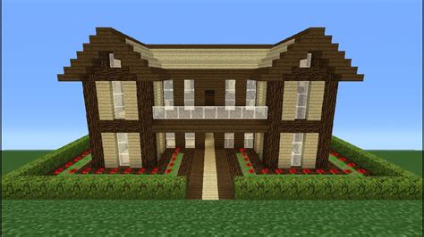 Minecraft Tutorial: How To Make A Wooden House - 16 - YouTube