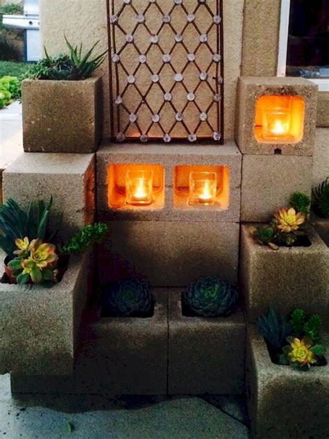 Diy Cinder Block Home Decor Ideas 17 Roomodeling Cinder Block Garden Backyard Diy