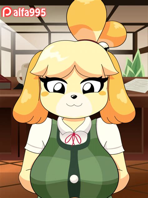 106916 Suggestive Artistalfa995 Isabelle Animal Crossing