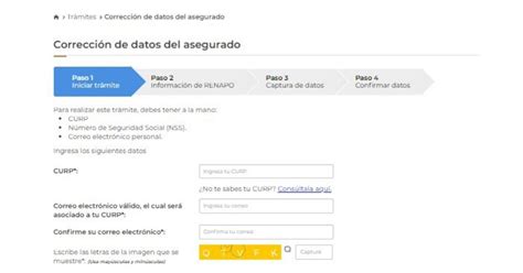 Así puedes actualizar o corregir datos en el IMSS por internet