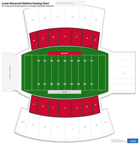 Asu Football Stadium Seating Chart Elcho Table