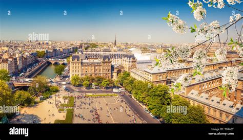 Aerial view of Paris Stock Photo - Alamy