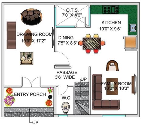 Modern Bhk Floor Plan Ideas For Indian Homes Happho