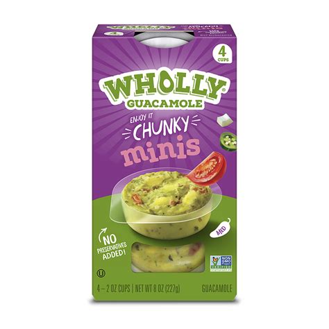 Wholly® Guacamole Chunky Minis Eat Wholly