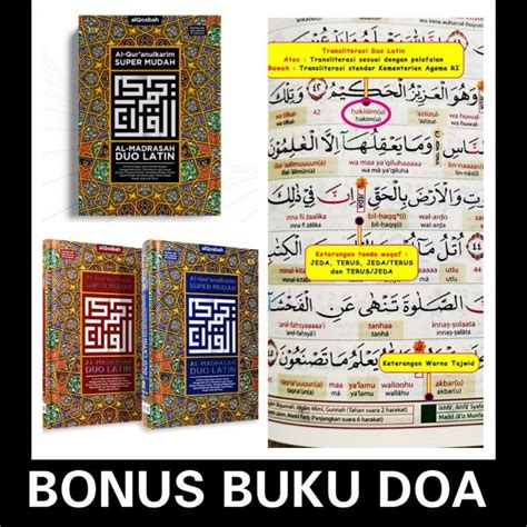 Jual Alquran Duo Latin Super Mudah Al Quran Al Qosbah A