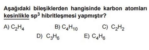 12 Sınıf Kimya Karbon Kimyasına Giriş Test Evvel Cevap