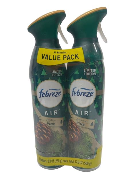 2 Count Febreze Air 8 8 Oz Limited Edition Fresh Cut Pine Air Refresher Spray Ebay