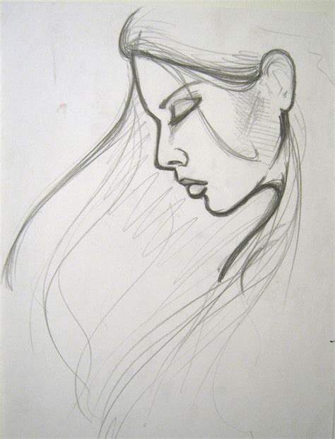 Beautiful Girl Drawing Creative Art Drawing Skill