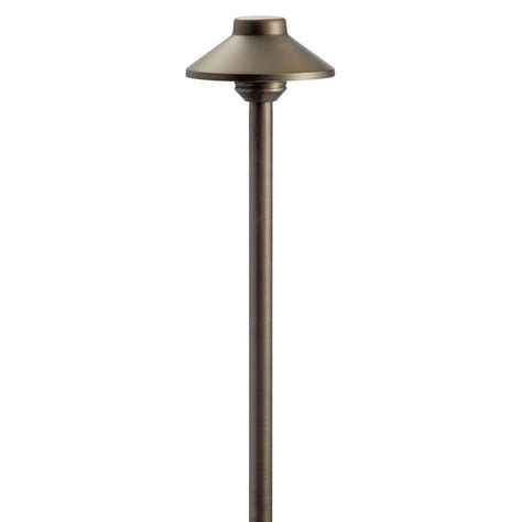 Kichler Lighting Centennial Brass LED Path Light | 15505CBR | Destination Lighting