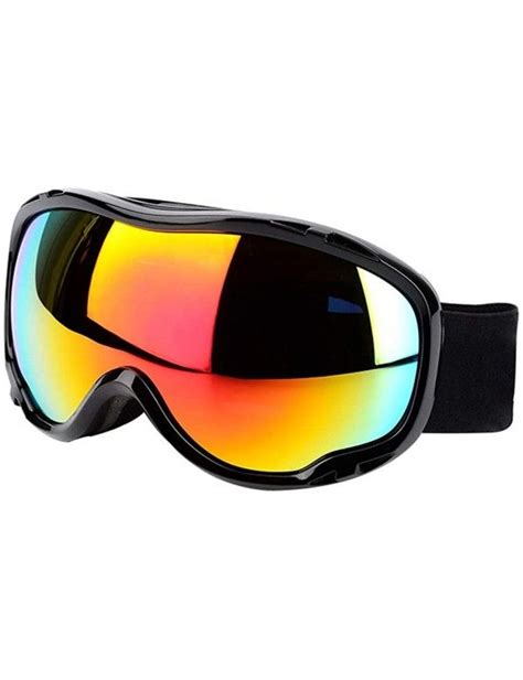 Adult Double Layer Large Spherical Ski Glasses Outdoor Anti Fog And