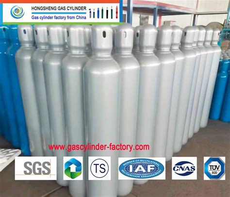 L Iso Tped High Pressure Vessel Seamless Steel Oxygen Cylinder Co