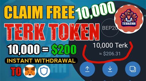 Claim Free 10 000 Terk Token Tark Airdrop Terk Airdrop Instant