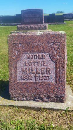 Lottie Miller Find A Grave Memorial