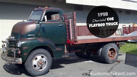 1950 Chevrolet COE Flatbed Truck - Kustoms by Kent