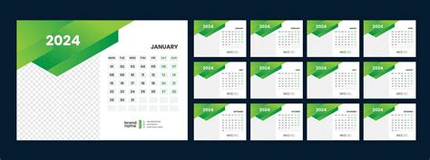 Calendario Muro Calandrar Modelo Vector En Vecteezy