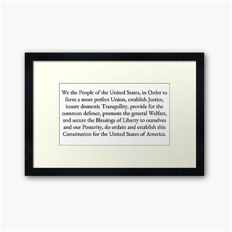 Preamble Wall Art Redbubble